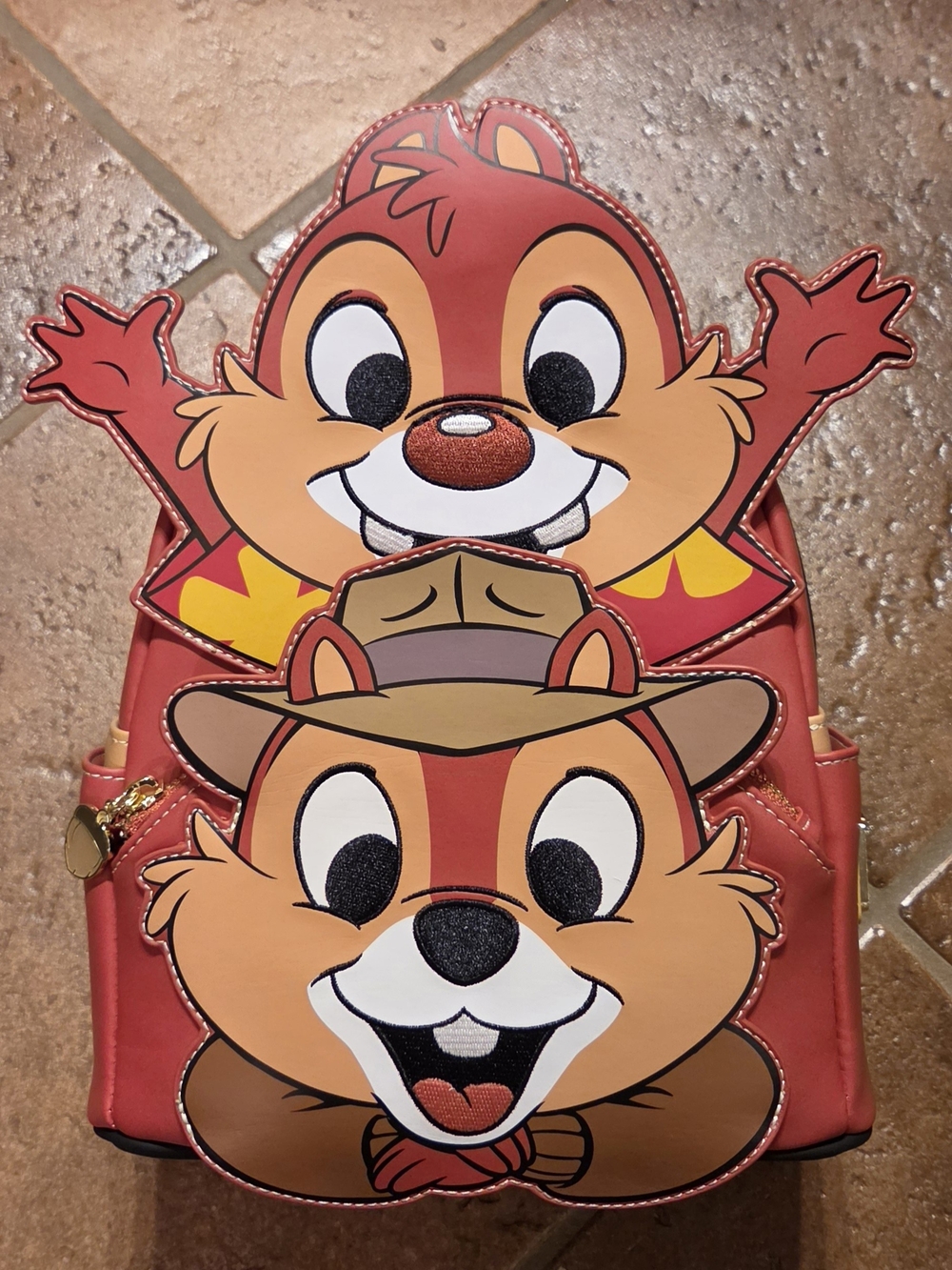 Loungefly Disney Chip & Dale Double Cosplay Mini Backpack